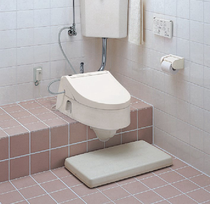 バリアフリーなトイレに